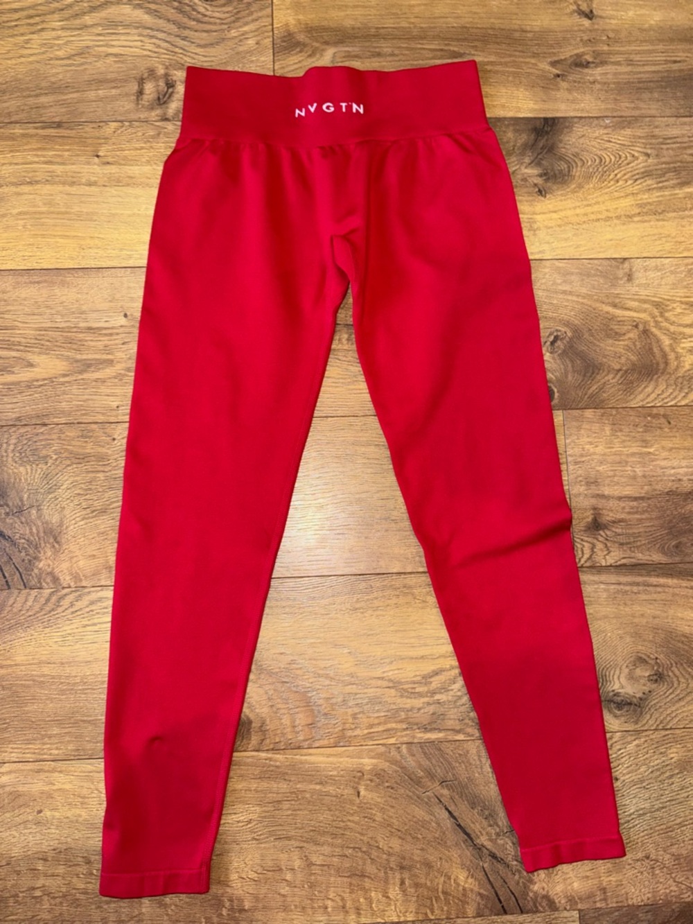 NVGTN Red LARGE Active Leggings